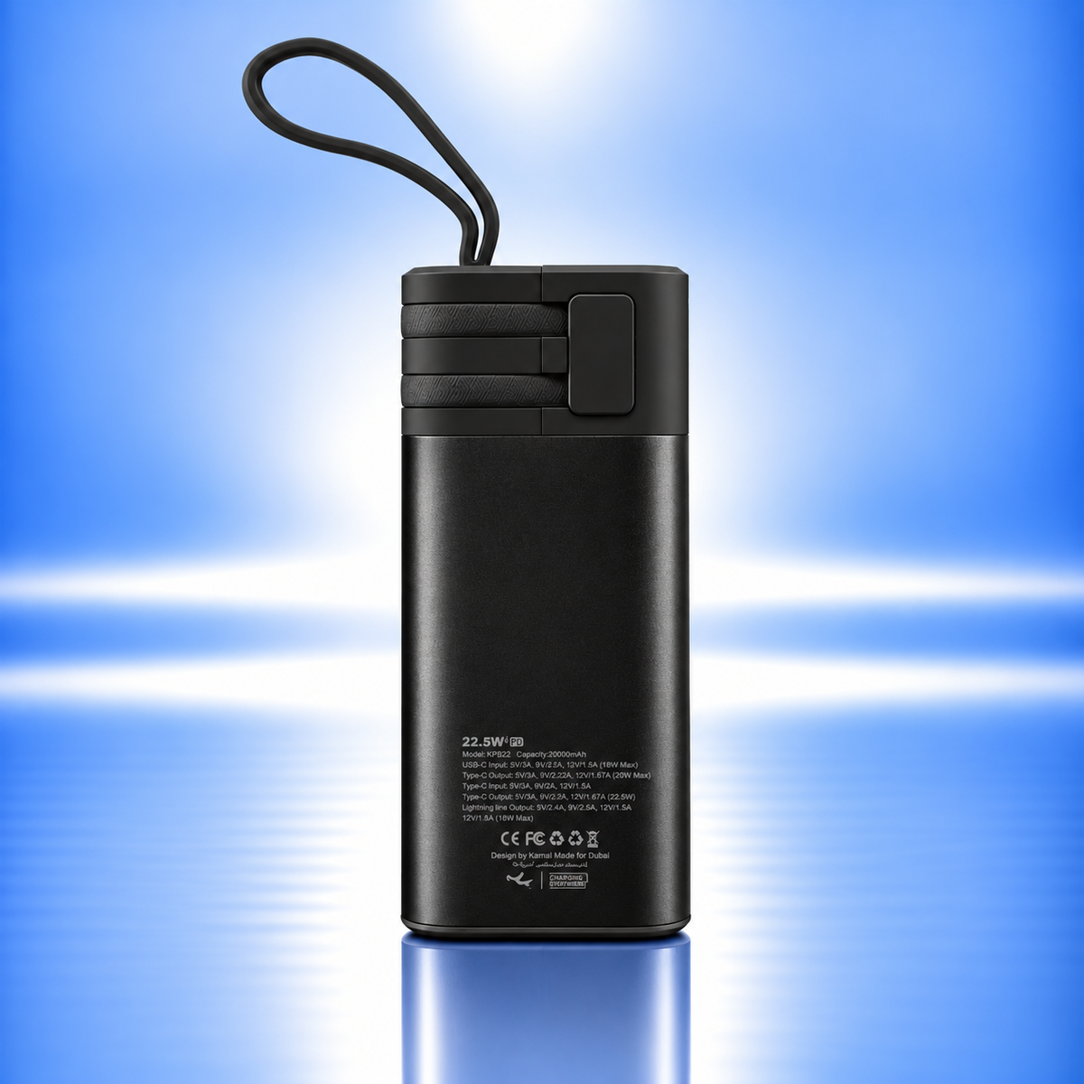 Kamal KPB20 20000mAh 22.5W PD Fast Charge Power Bank