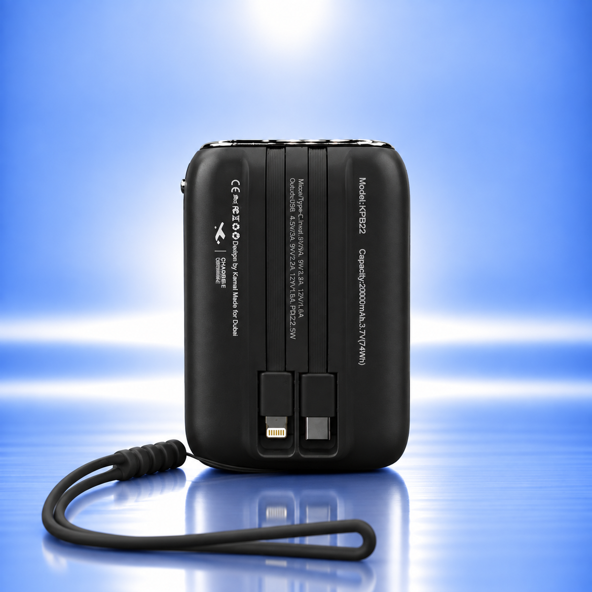 Kamal KPB22 20000mAh 22.5W PD Fast Charge Power Bank